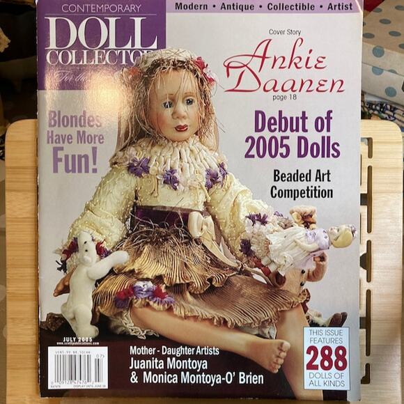 Vintage Y2K Lot of 4 Contemporary Doll Collector Magazines Mar/May/Jul/Sep 2005 - Picture 4 of 5